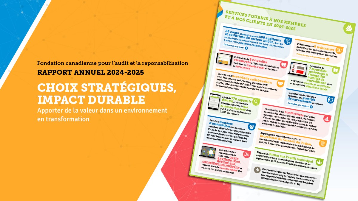 Nous sommes heureux de partager notre rapport annuel 2024-2025, qui comprend des réflexions de la présidente du conseil d’administration et du président-directeur général, ainsi que des points saillants de l’ensemble de l’organisation.
caaf-fcar.ca/fr/a-propos-de…