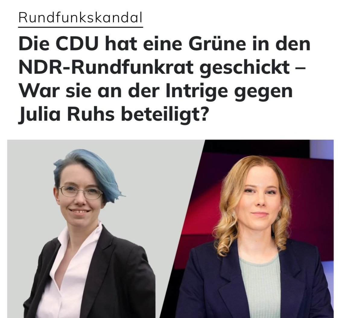 Es ist ein linksversifftes Kartell und die CDU ist genauso ein Bestandteil davon.

#Ruhs