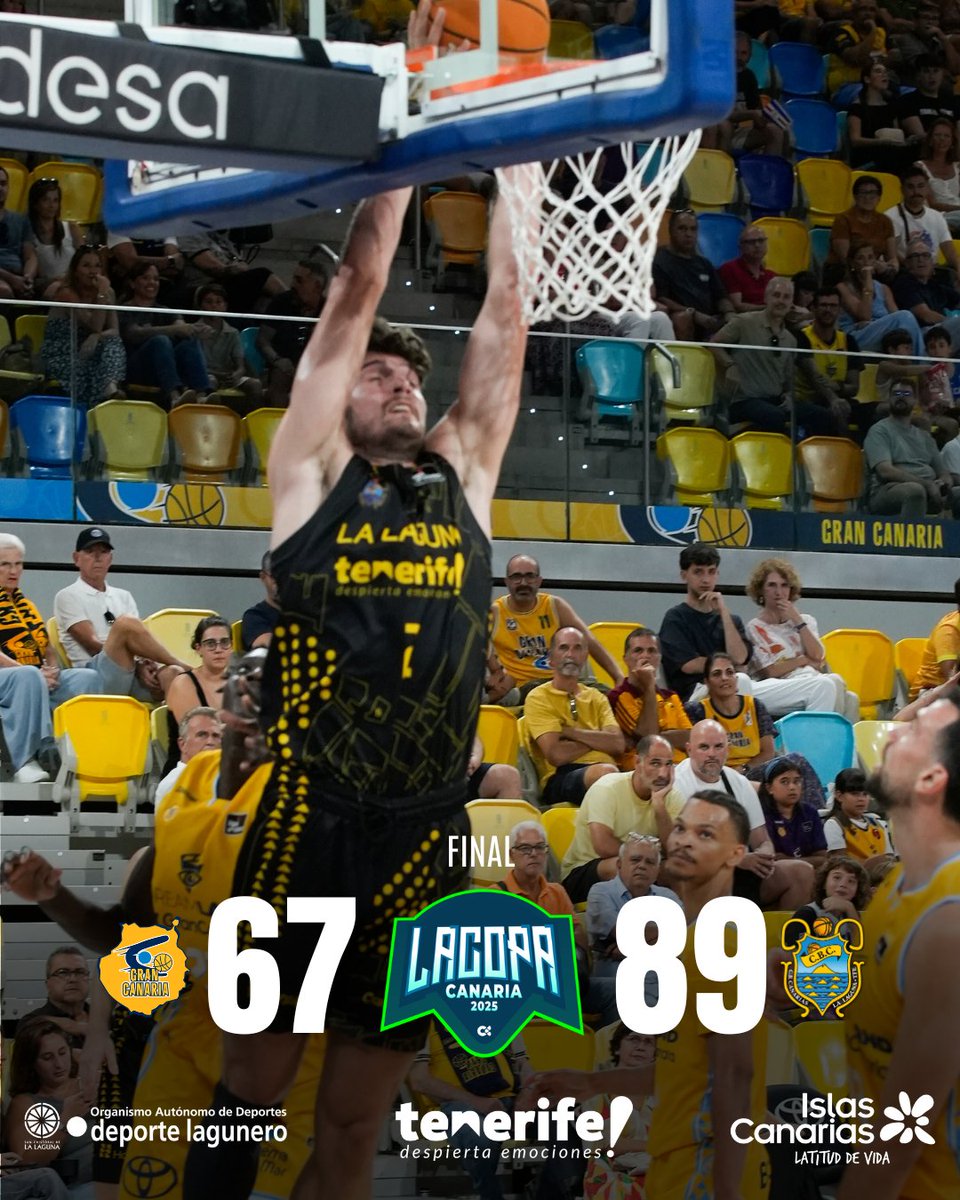 👌 Sólido triunfo en Gran Canaria para seguir sumando ritmo y buenas sensaciones

💛🖤#VamosCanarias