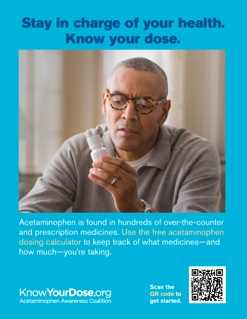 Educating patients about #acetaminophen is easier with the right tools. Know Your Dose has FREE safe use materials for your office or pharmacy – download them here: knowyourdose.org/download-mater…