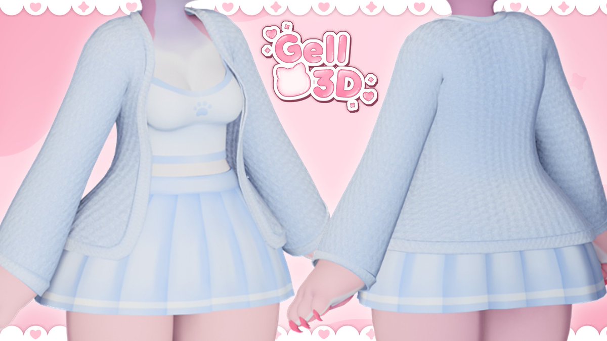 video speed 3d modeling clothing! ❤️ 
🔗⬇️