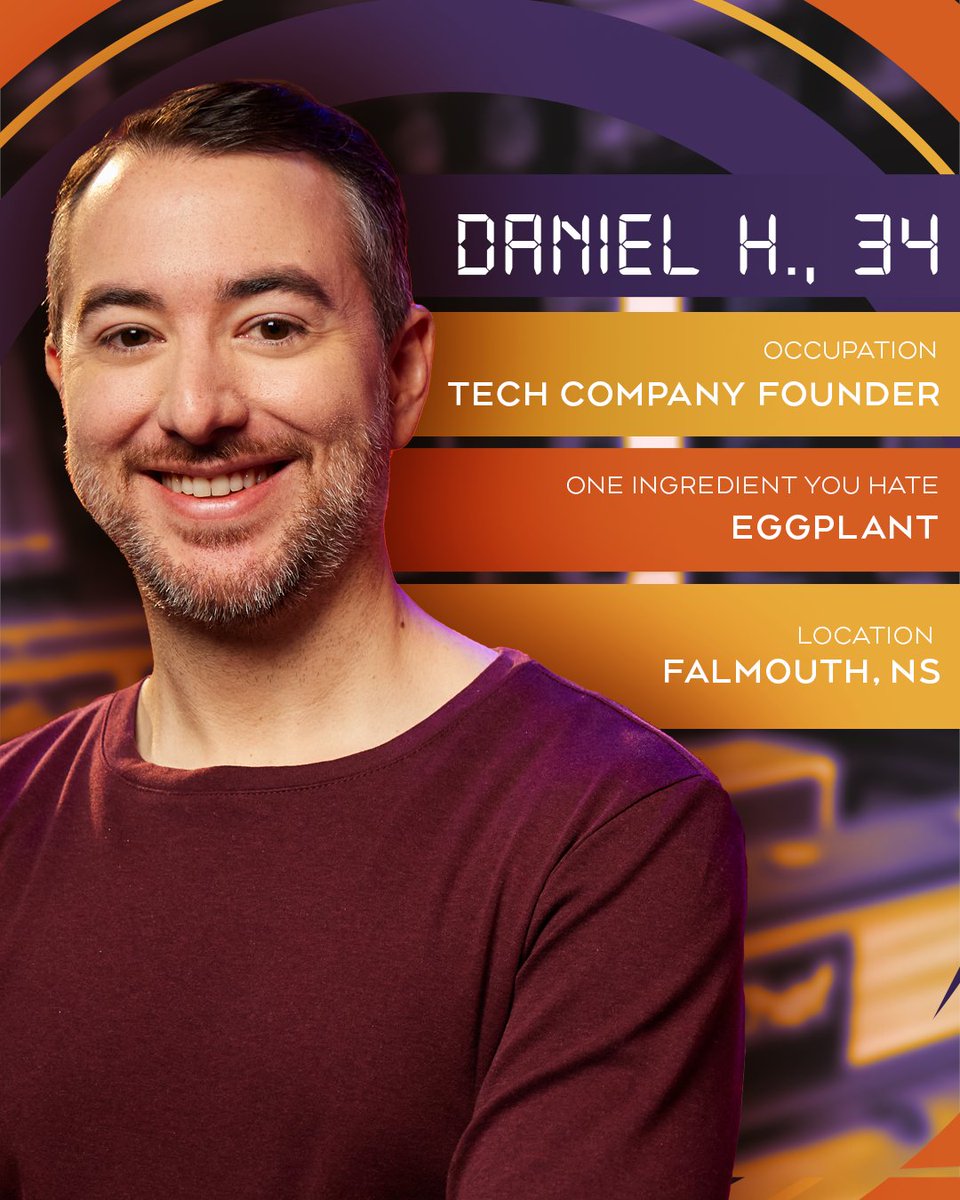 Meet @danielghebert! 👨‍🍳 

Daniel’s deeply connected to his Acadian roots, putting his self-proclaimed “homey” cuisine on full display. 

Don't miss the season premiere of #MasterChefCanada, Thu Oct 2 on <a href="/CTV/">CTV</a>. Stream next day on <a href="/CraveCanada/">Crave</a>.