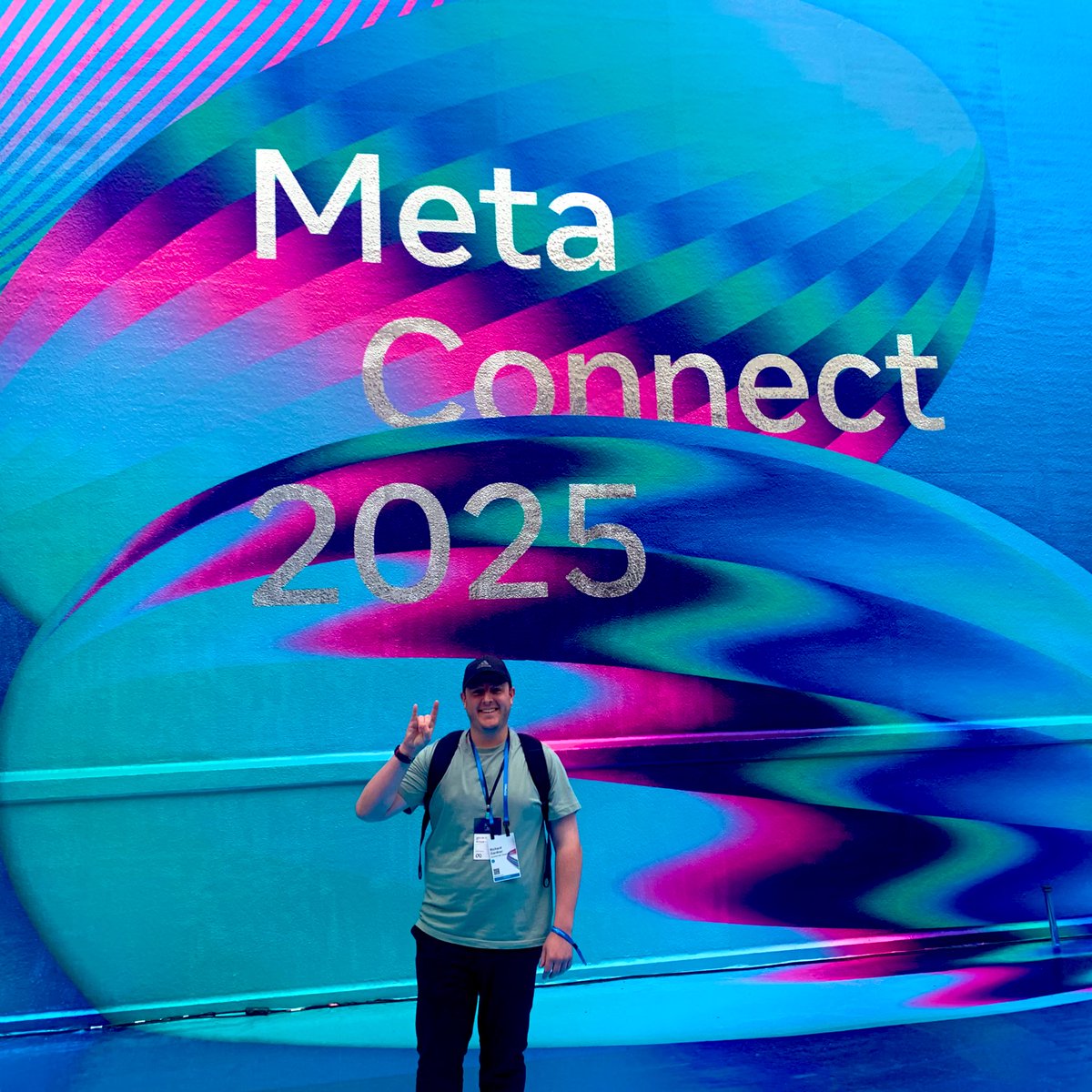 Never stop creating 😎 #metaconnect2025