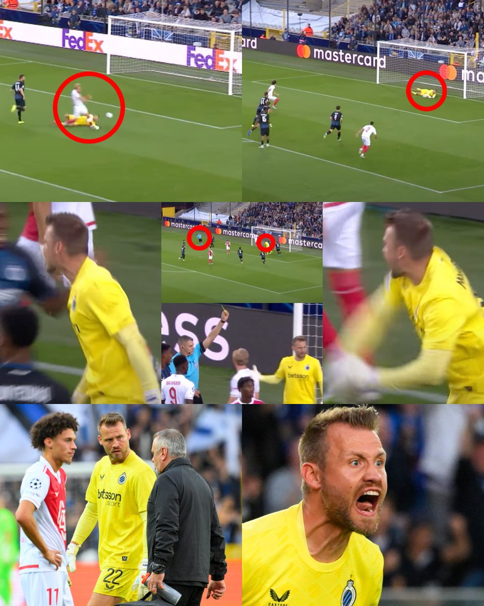 ¡¡LA NOCHE DE LOCURA DE MIGNOLET!!

➤ Minuto 08. Penal a favor de AS Mónaco cometido por Mignolet.
➤ Minuto 09. Reclamos a tope de Mignolet, pero la decisión del árbitro no cambió.
➤ Minuto 10. Mignolet atajó el penal.
➤ Minuto 10. Mignolet es amonestado porque fue a gritarle