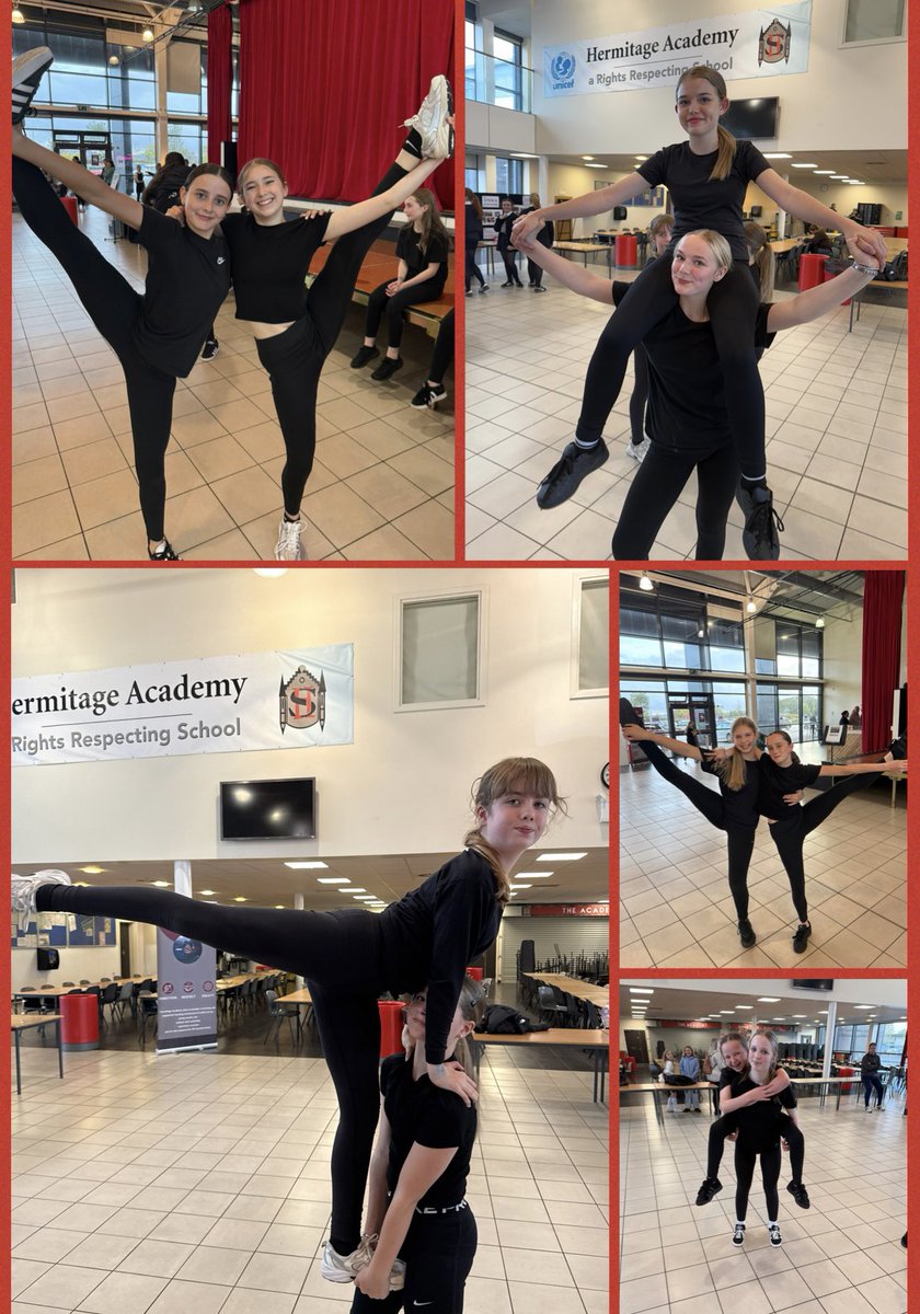 HermitageSocSub's tweet image. 🎉✨ The Hermitage Academy Dance &amp;amp; Cheer Club (HADC) had an amazing time performing their fantastic tumbles and stunts at the P7 Open Evening last week!🤸‍♀️ Showcasing their talents and creativity to future pupils 💙👏 #HADC #UNCRCArticle31 @HermitageAcad @LeitchHMiss