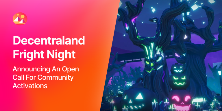 Yes. This is another open call post about $MANA that we're giving away to creators. 

Join the official Fright Night lineup and be awarded $500 USD in MANA 💸