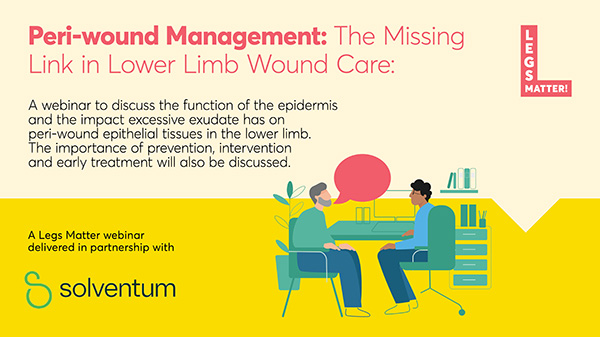 Now available ON DEMAND - Peri-wound Management: The Missing Link in Lower Limb Wound Care - Catch up on this webinar in partnership with Solventum with the fantastic Dr Leanne Atkin - mailchi.mp/2fa7c2a30bd5/f…