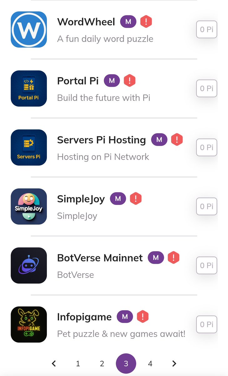 🚨 Pi Ecosystem Update 🚨

New apps are now LIVE on Pi Mainnet 🎉

Portal Pi
BotVerse 🤖
KaPiQuest
Server Pi Hosting 🧩
SimpleJoy 😊

👉 Detailed reviews of these apps will be shared here soon! 
Stay tuned ! 🔔 

#PiNetwork #PiApps #Mainnet