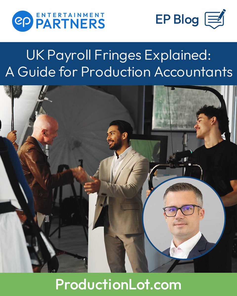 EP expert Gary Bell offers up a practical guide to #UK #payroll fringes for #film and #TV production accountants, including the key differences between UK and US fringes: bit.ly/3K31QA5

#UKfilm #indiefilm #independentfilm #filmmaker #filmmaking #entertainment #filmblog