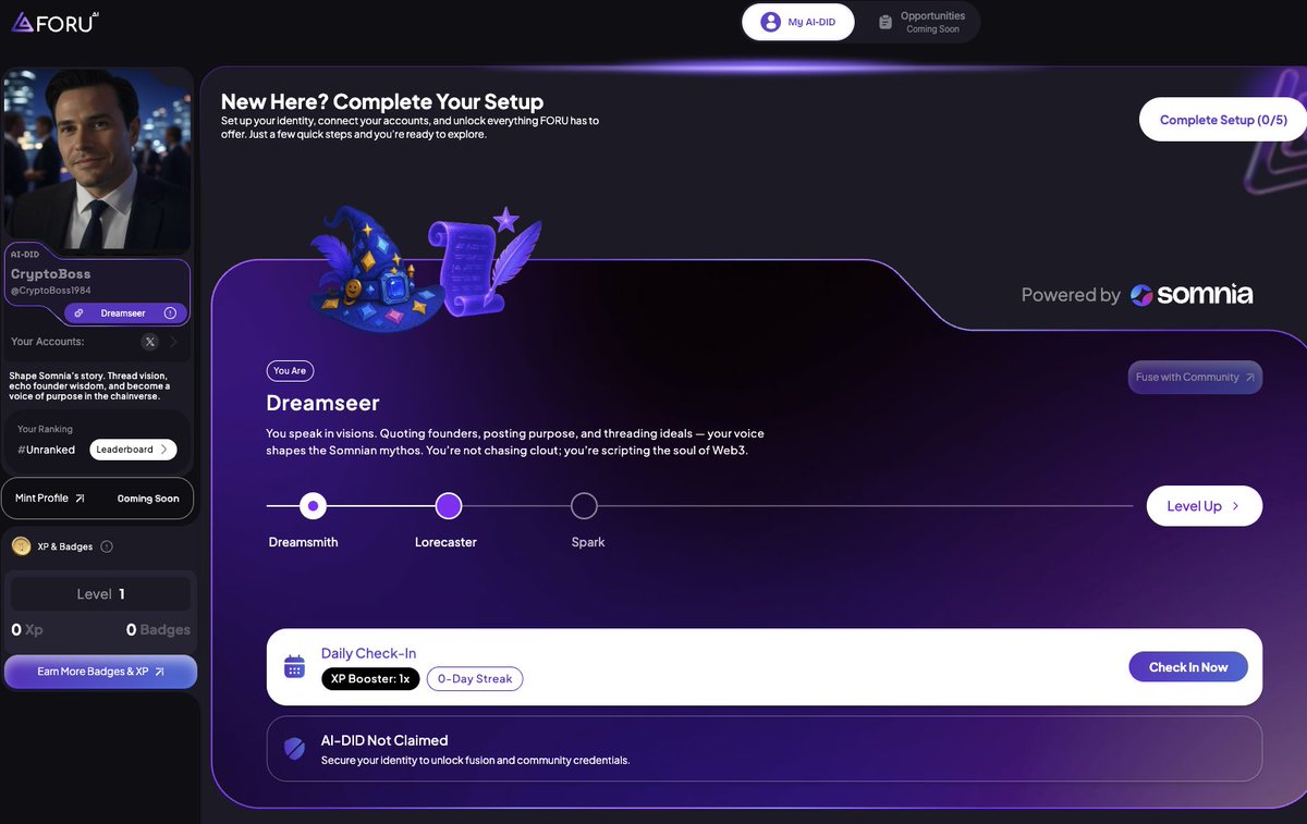 CryptoBoss1984's tweet image. Folks, I''m excited to share with you a great project! They will hold a TGE on September 23rd and I can't wait to grab some tokens!
It's called ForU (@4UAICrypto) and the CEO has previously founded Tokocrypto (one of the largest exchanges in Asia), which got sold to @binance!…
