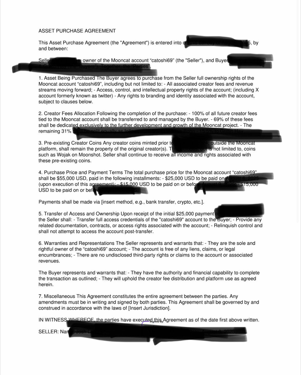 NoFaceKaonash1's tweet photo. Mooncat has officially been purchased by a key community member for $55k! This will be discussed on tomorrow space! See you there! https://t.co/o9BSbvmGfA