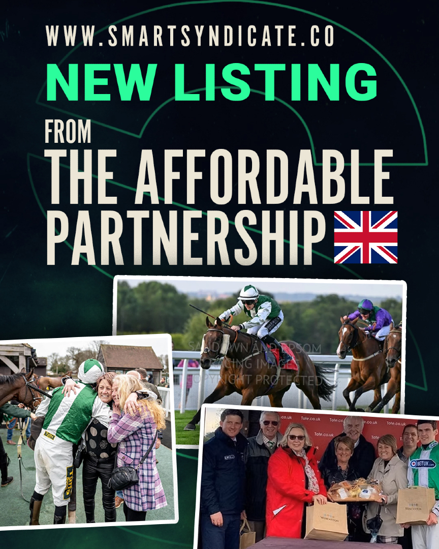 SmartSyndicate_'s tweet image. The Affordable Partnership 🏇
Formed in 2010 by friends who bought their first horse “Affordable”. Since then, they’ve celebrated 196 winners in the enclosure!
👉 smartsyndicate.co
#horseracinguk #horseracing #horseownership #syndicate #smartsyndicate #horseracingsyndicate