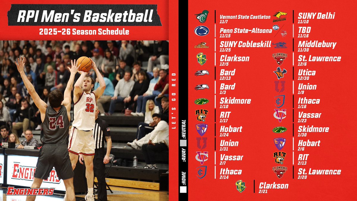 RPI Men's Basketball tweet media