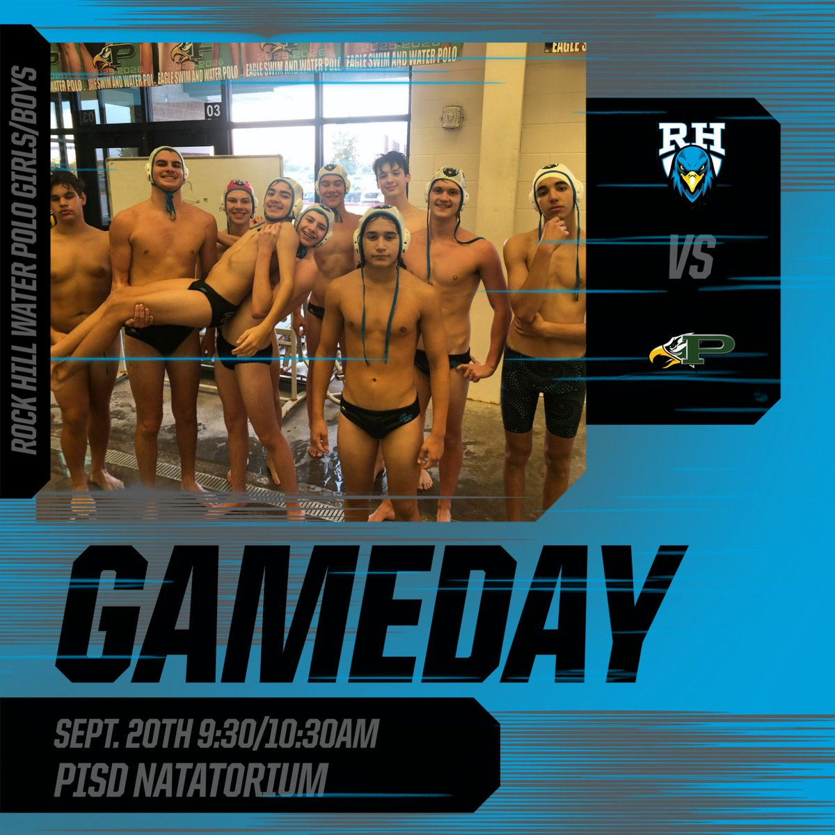 Get Ready! Battle of the Birds! <a href="/RHWaterPolo/">Rock Hill Water Polo</a> <a href="/PISD_Aquatics/">ProsperISDAquatics</a>