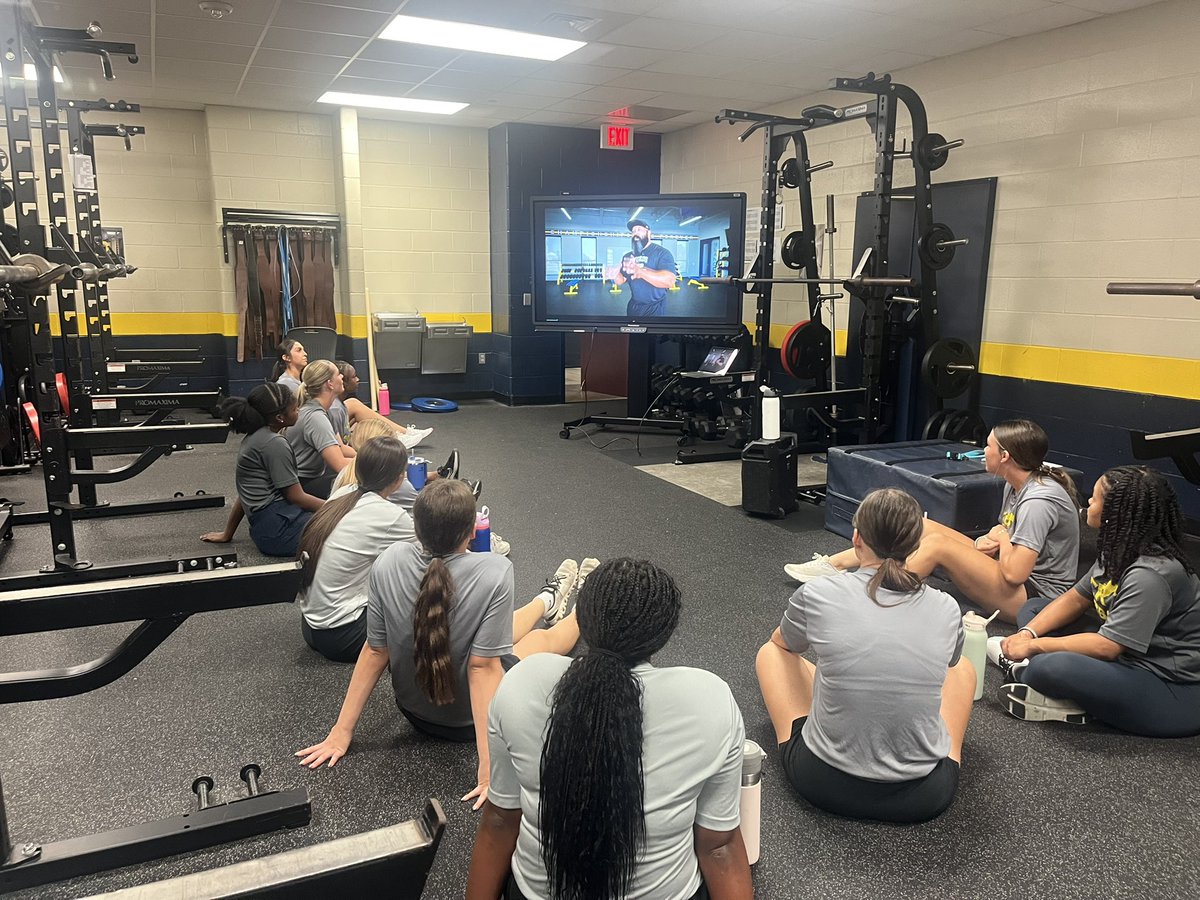Finished an awesome weight room day with a reminder about what it means to play The Texas Way.