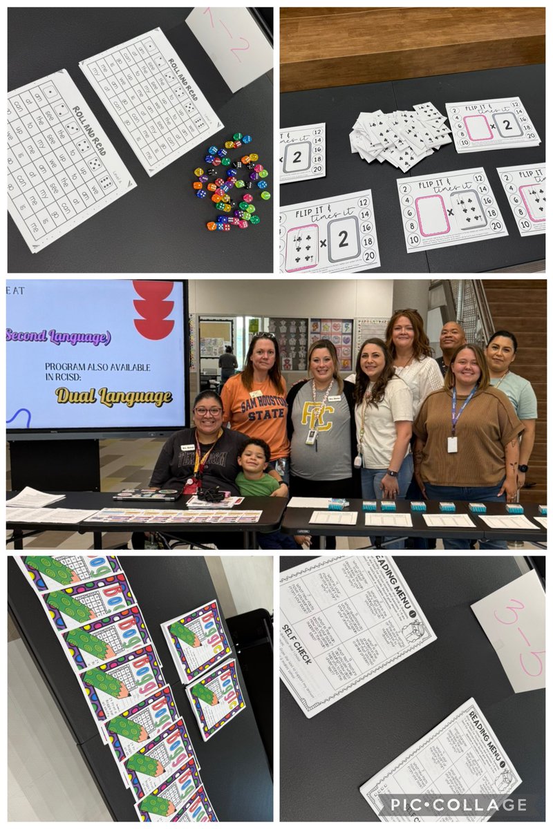 We had an amazing time at our Title I Night!  Families explored fun, hands-on reading and math games they can now take home to keep the learning going!
