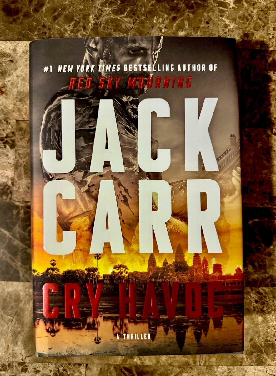 Our weekly giveaway this week on TRBS Substack is an early hardcover copy of CRY HAVOC by <a href="/JackCarrUSA/">Jack Carr</a>! Want to dive in before pub day? Here's your chance. Details below! 

Read here: therealbookspy.substack.com/p/weekly-givea…