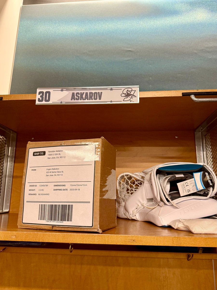 San Jose Sharks tweet media