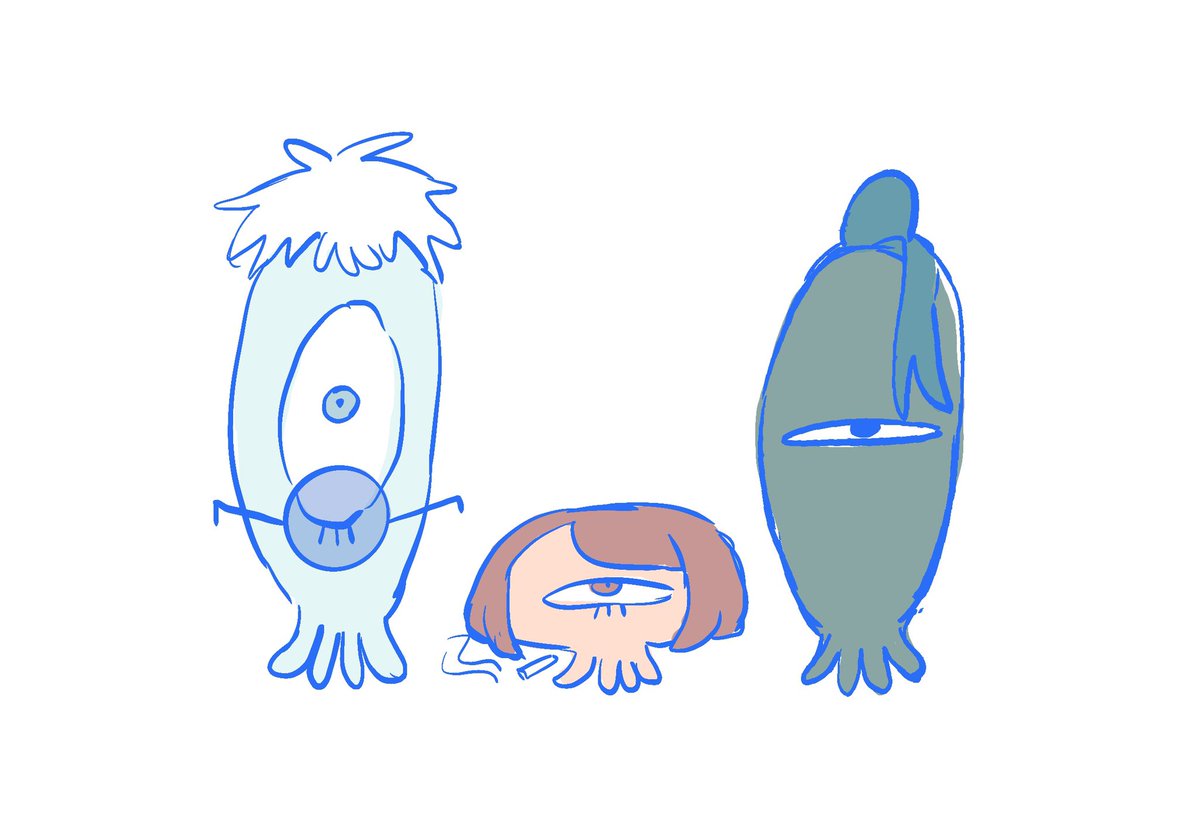 Sashisu as stupid aliens