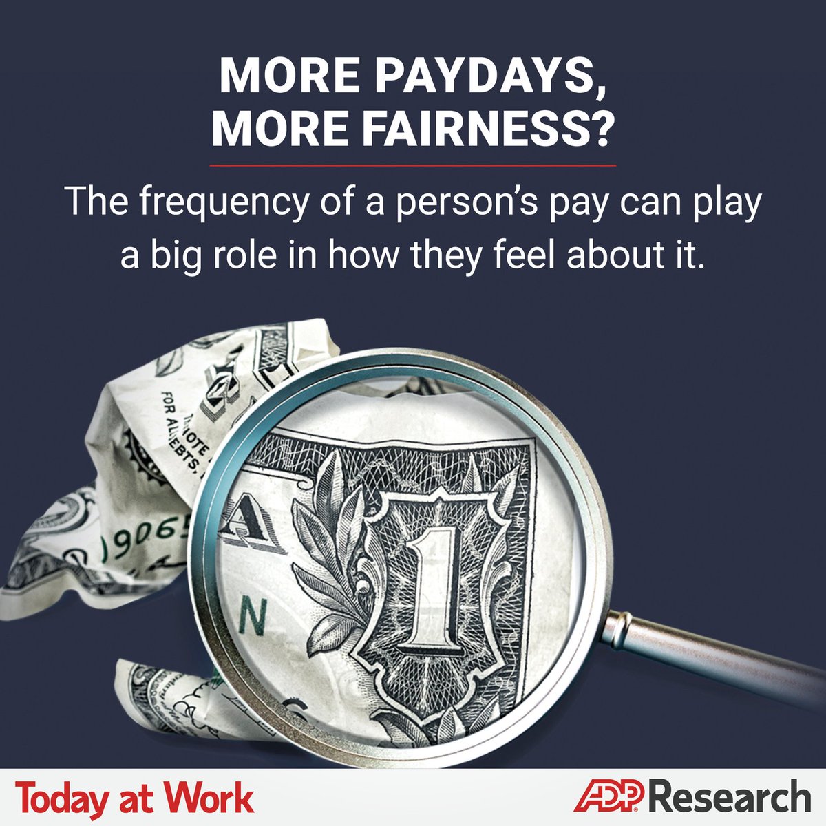 cody_decamp's tweet image. Think you&apos;re paid fairly? If your answer is no, you&apos;re not alone. But your frustration might not be about the dollars. It might be about the calendar. Get our findings on pay frequency in the latest issue of Today at Work.
livesocial.seismic.com/tdWPGU
#labormarket #wages