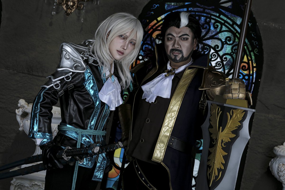 25.06.14 루나스 스튜디오

Cyphers 사이퍼즈
- 격검의 제레온 Gereon Fritz
- 섬광의 벨져 Belzer Holden

[너는 누구도 두려워해선 안 된다.
오직 그들만이 널 두려워해야 한다.]

md. 
제레온 <a href="/RoanoRosa/">『고전선생님』로아노로사</a>
벨져 <a href="/TaeYol_1221/">태열</a>

Photo. <a href="/Seolharam_/">설하람 / 秋 📸 샆데이 갑니다</a> 

#로아노로사_코스