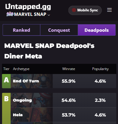 Untapped.gg | MARVEL SNAP tweet media
