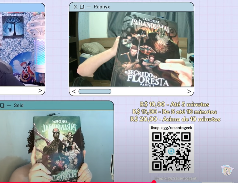 eu, raphyx e o Paranormal