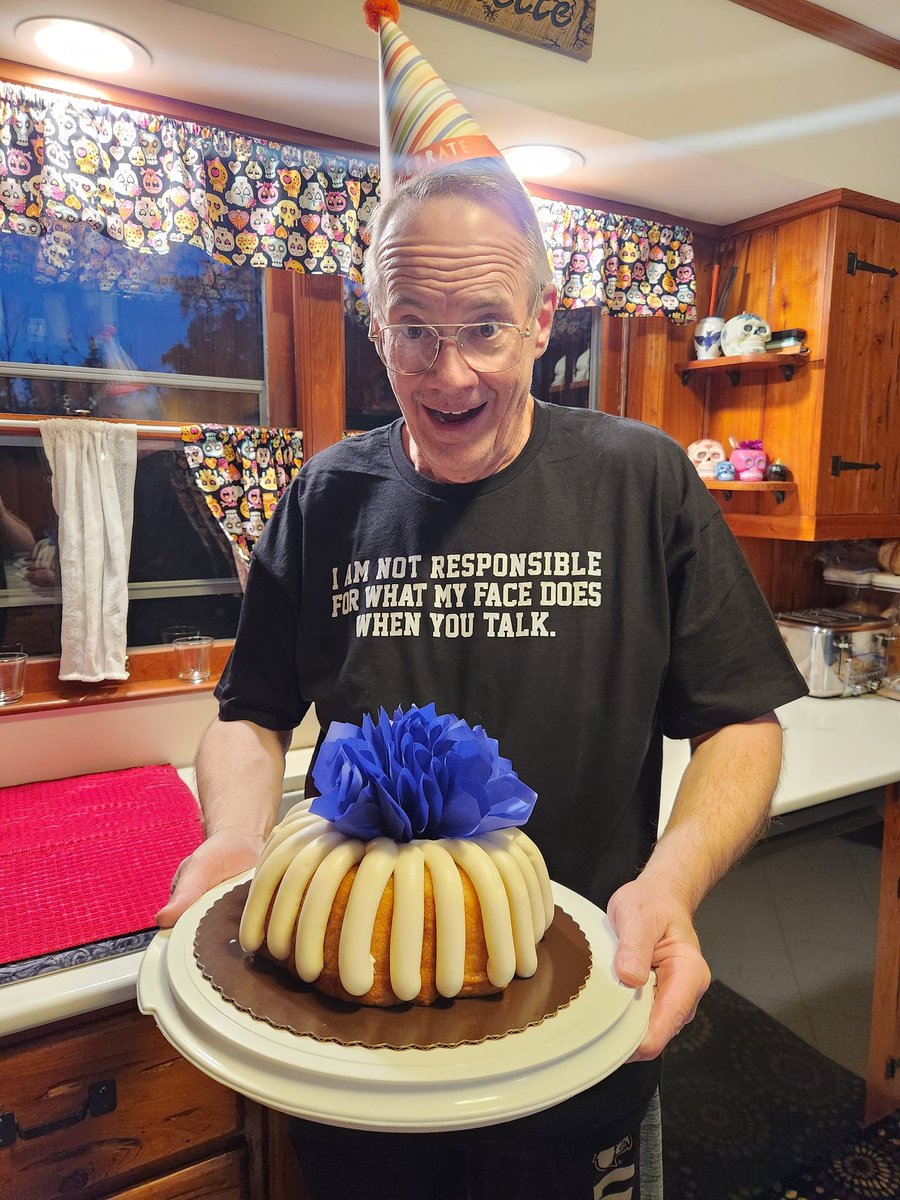 Busy birthday, to say the least but, we finally have verification of the 64th cake!!!🎂 #HappyBirthday <a href="/TheJimCornette/">Jim Cornette</a>