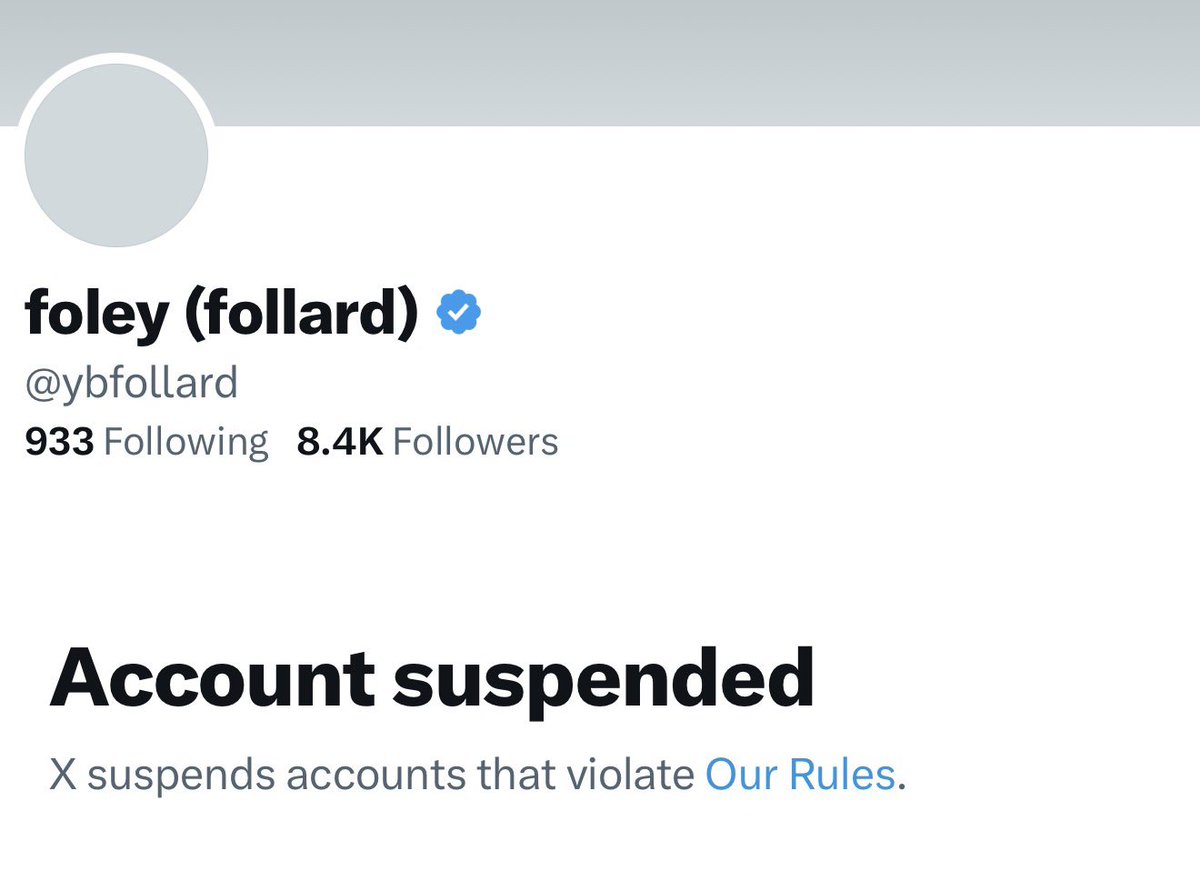 Can anyone <a href="/X/">X</a> help my friend @ybfollard get his account un-suspended?

He got an email saying his account showed signs of “inauthentic behavior,” but he’s a legit guy. He only posts about real estate, not anything controversial.

Any help would be appreciated. Thanks!