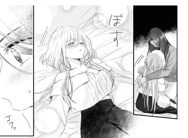 ワンナイト百合アンソロジー『ズルい人』のエロシーン1