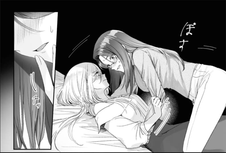 ワンナイト百合アンソロジー『ズルい人』のエロシーン2