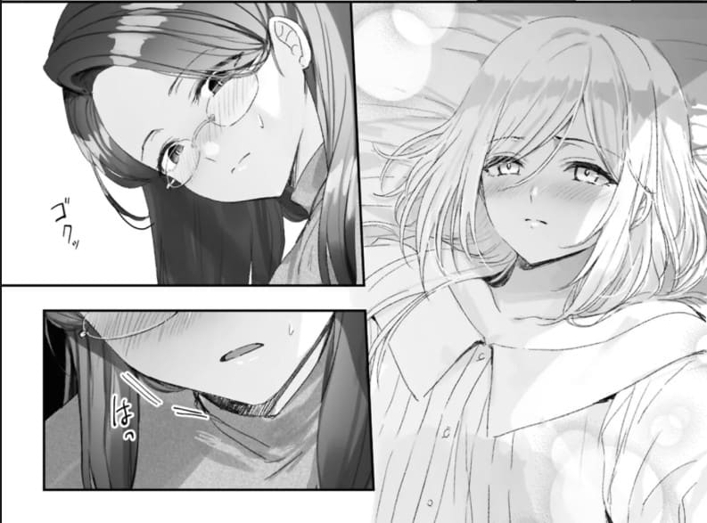 ワンナイト百合アンソロジー『ズルい人』のエロシーン3