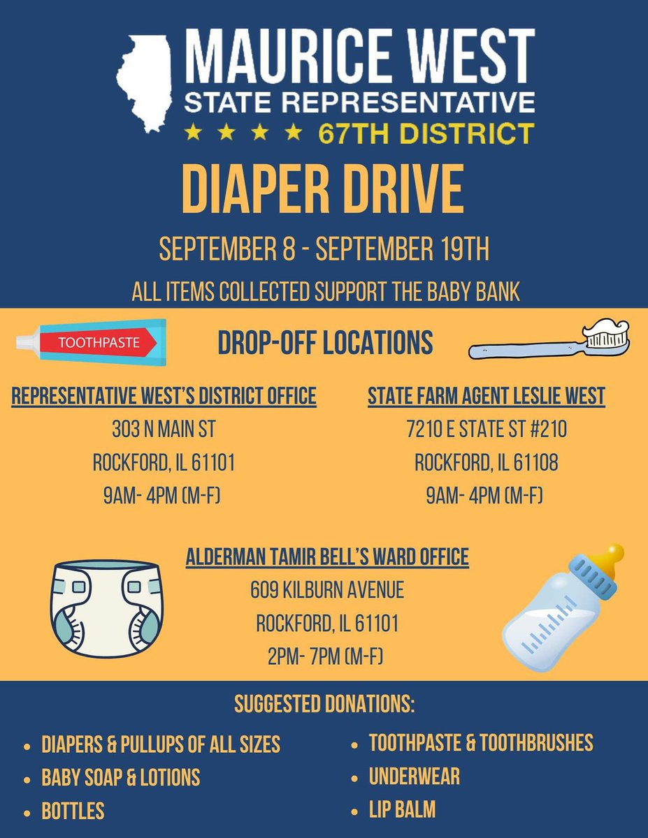 StateRepWEST's tweet image. Big thanks to the Iron Workers Local 498 for stopping by my office with a generous diaper donation! 

🙌🍼 Your support will go a long way in helping local families. ❤️