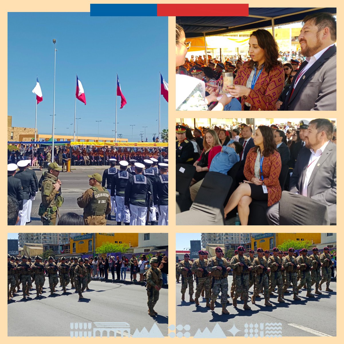 Junto a nuestra seremi, Pía Silva, estuvimos presentes en la Parada Militar en honor de las Glorias del Ejército.
En esta instancia las autoridades regionales y la comunidad presenciaron un correcto desfile encabezado por funcionarios de las Fuerzas Armadas y de Orden.