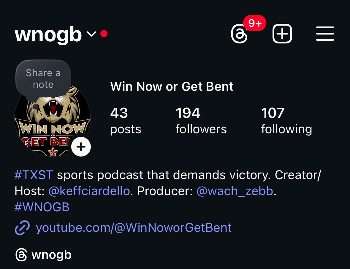 Win Now or Get Bent tweet media