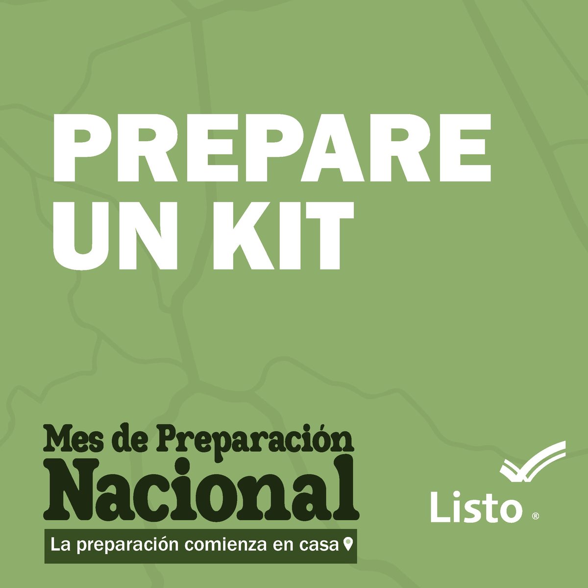 Next entry chance! What’s one thing you’d add to your emergency kit? Share below to enter for a preparedness bundle!

¡Próxima oportunidad! 

¿Qué pondrías en tu kit de emergencia?¡Comenta para participar!