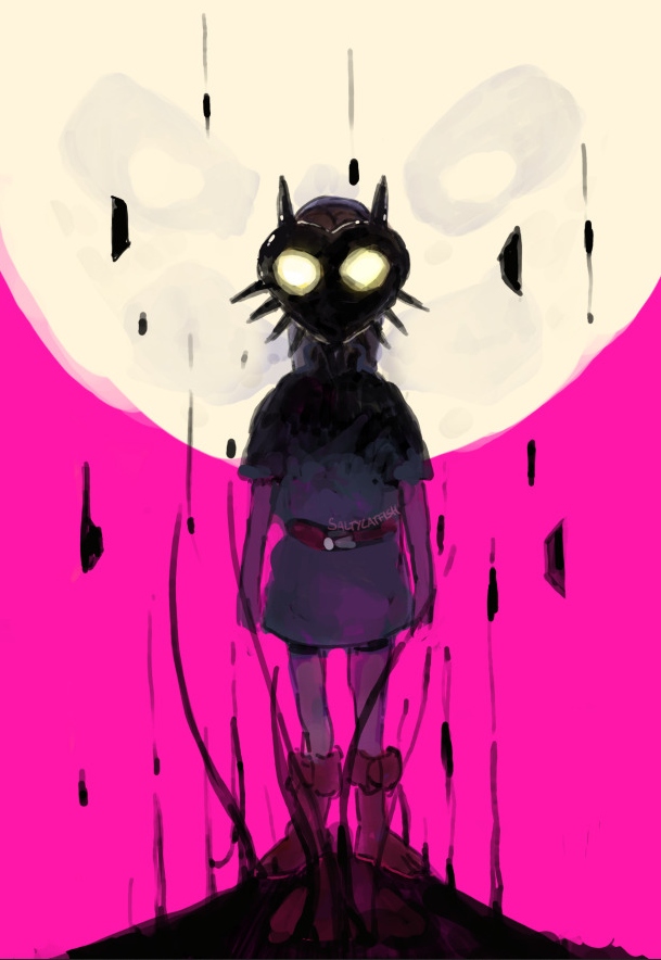 #ArtistOnTwitter #artwork #illustration #TheLegendOfZelda #Zelda #majorasmask