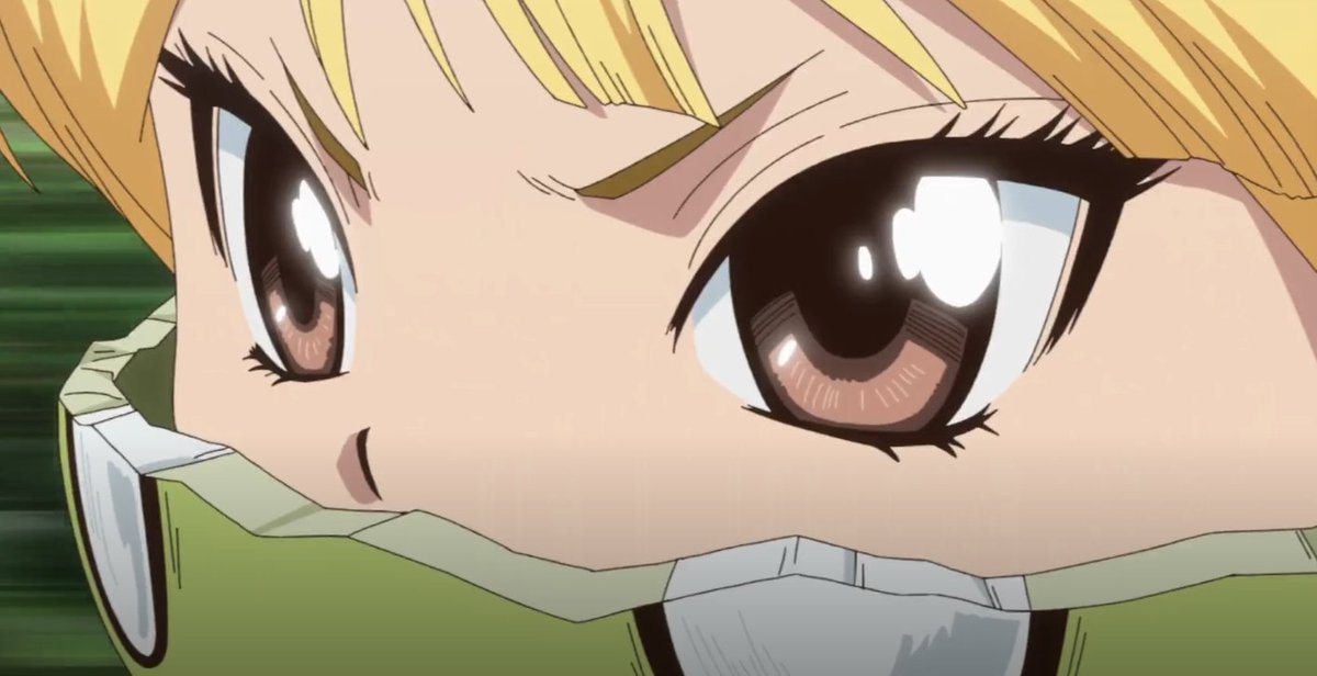 suika's eyes sharpening with determination in a similar way kohaku's eyes does ,,, what if i cried