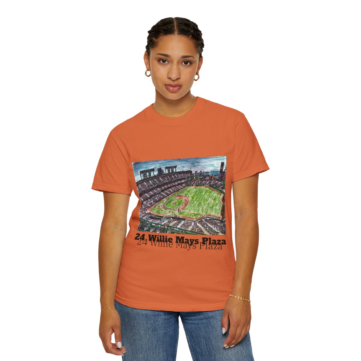 CallenHuey's tweet image. Hey, #SFGiants    fans!!!  T-shirts featuring my sketch of #OraclePark are available at my Etsy shop.  HERE&apos;S THE LINK: callenspanoramas.etsy.com/listing/434408…

#SFvsLAD #sanfrancisco #sanfranciscogiants #giantsvsdodgers @Shakeshead1260 @HonestNiner
