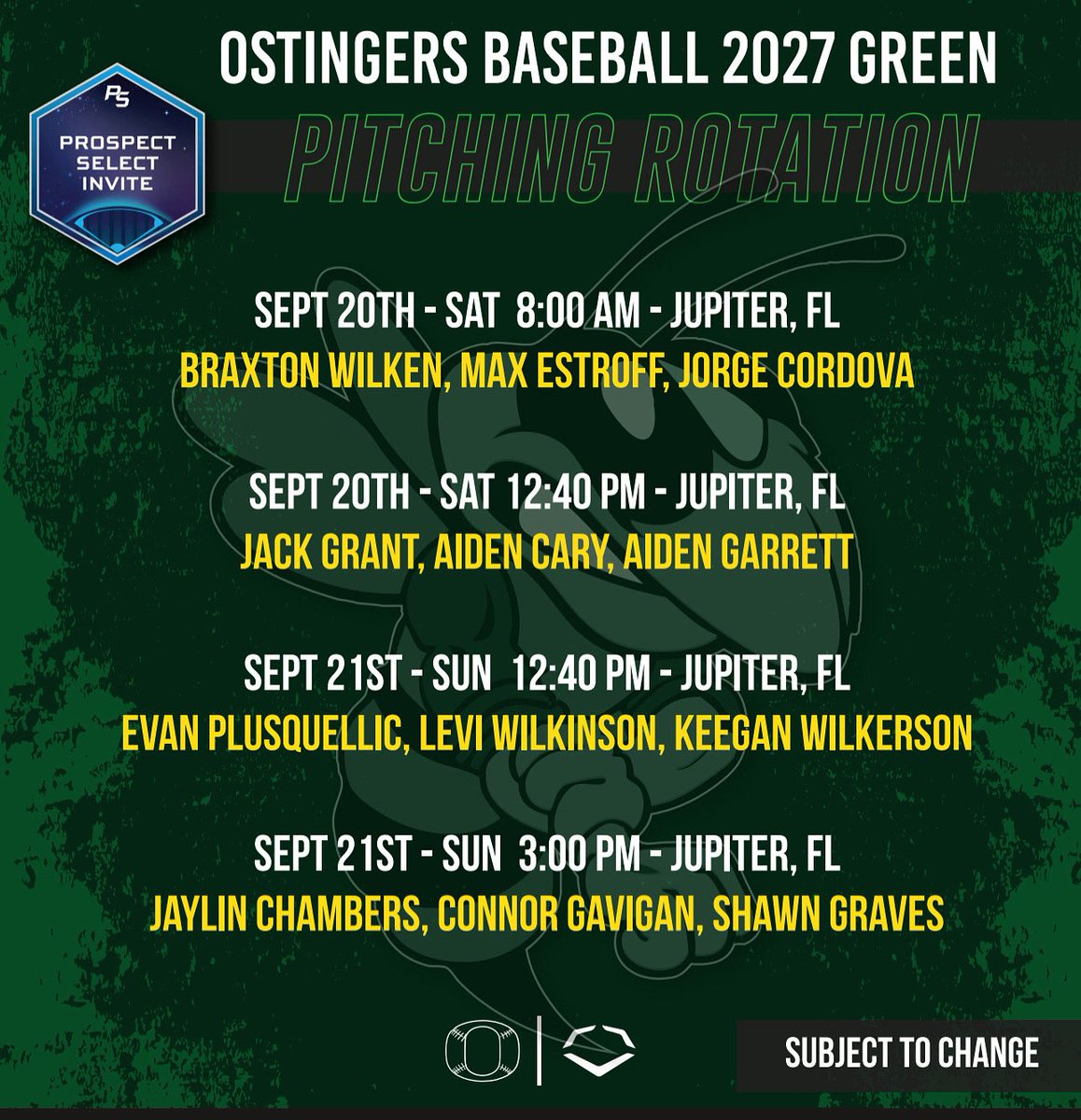 Ostingers Baseball tweet media