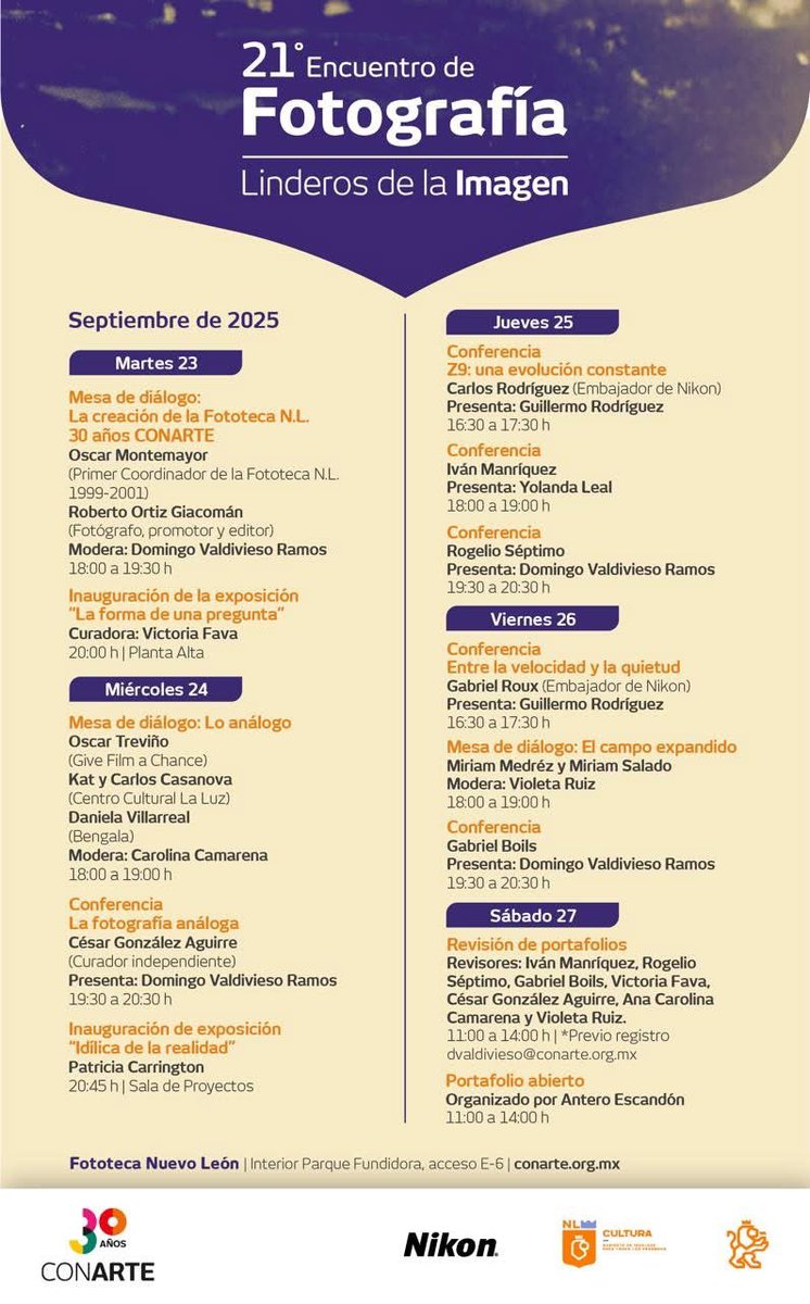 Próxima semana en Monterrey🔥🔥🔥

21° Encuentro de Fotografía
—Linderos de la Imagen
#Conarte