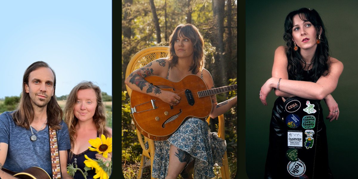 Triple bill alert! Winsome Kind (Regina), Mallory Chipman, and Kaeley Jade (both from Edmonton) will take to the Artesian stage on Tuesday, September 23rd.

💛🎟 Don't miss it - grab your tickets here: artesianon13th.ca/event-calendar…