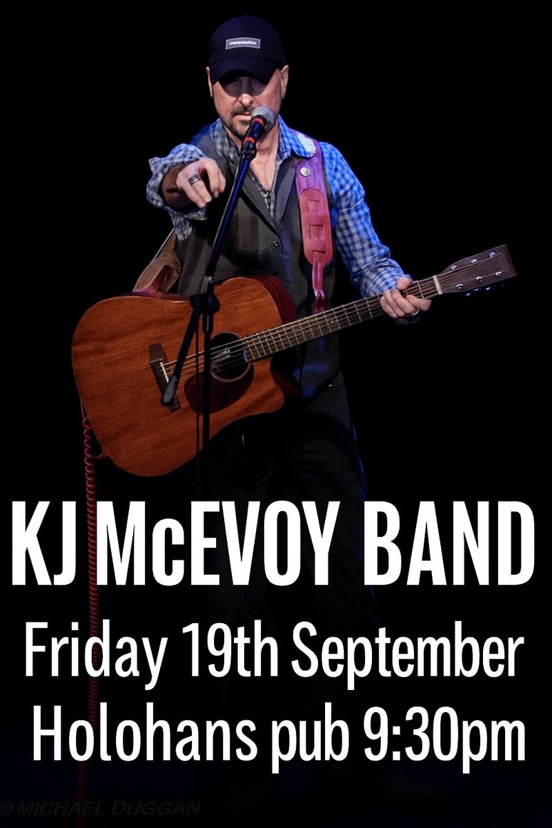 BlackstairsBluz's tweet image. Tomorrow night in Holohans Pub in association with the Blackstairs Blues Festival as part of #Enniscorthy culture night presents,  Kj McEvoy  Blues Band featuring, Graham Moore &amp;amp; Senan Carty of the BC Blues Band. One not to be missed. H'on da town 💙😎
@ShopEnniscorthy