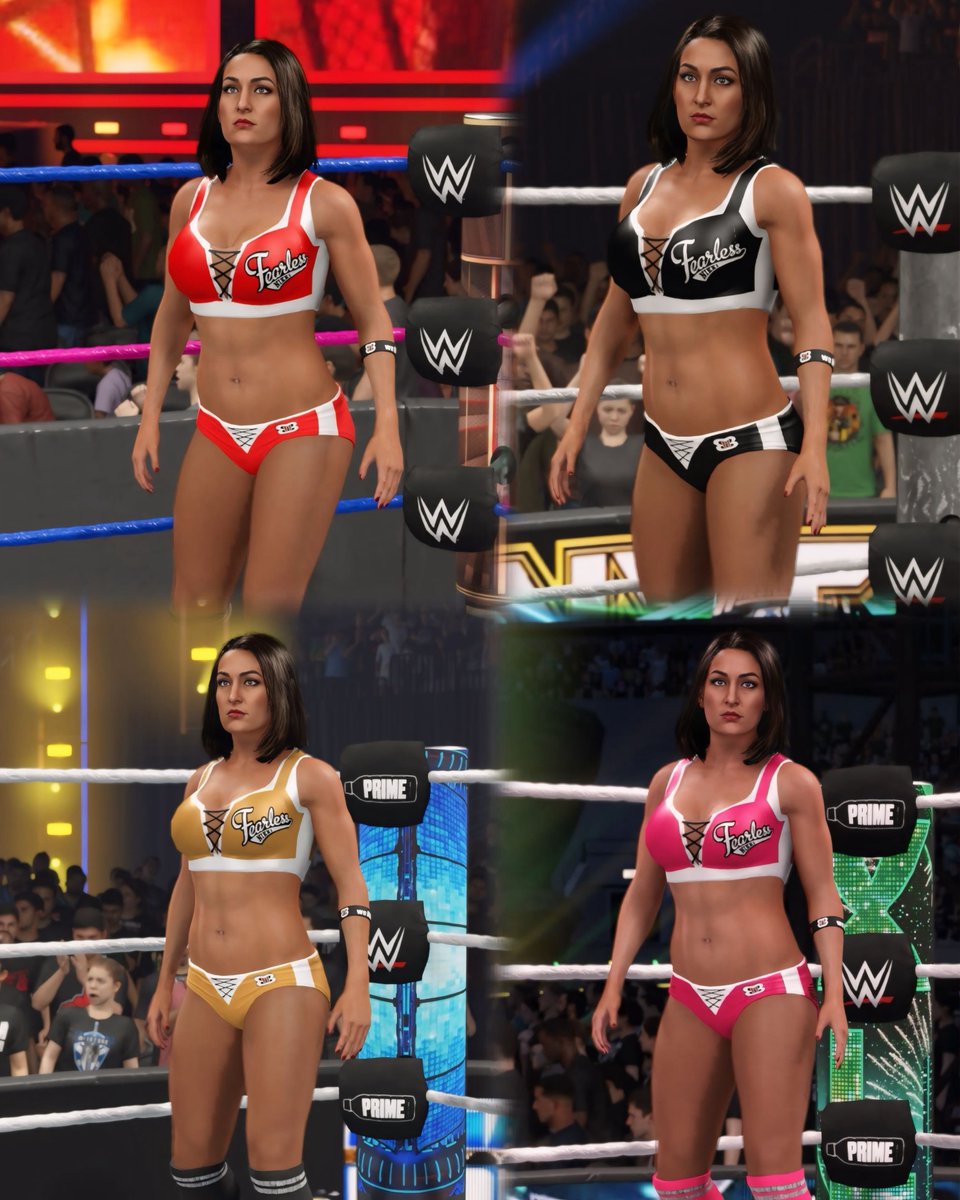 ItsBrandon2K's tweet photo. π©πΎπππΎ β¬β―πππΆ β€οΈπ€ππ©·
Gear Pack ( @NikkiAndBrie ) are now in #WWE2K25
Platforms: Current Gen
Hashtags:
#NikkiBella
#GearPack
Available on my old account #BrandonRbr85 https://t.co/BHhtSQq7FZ