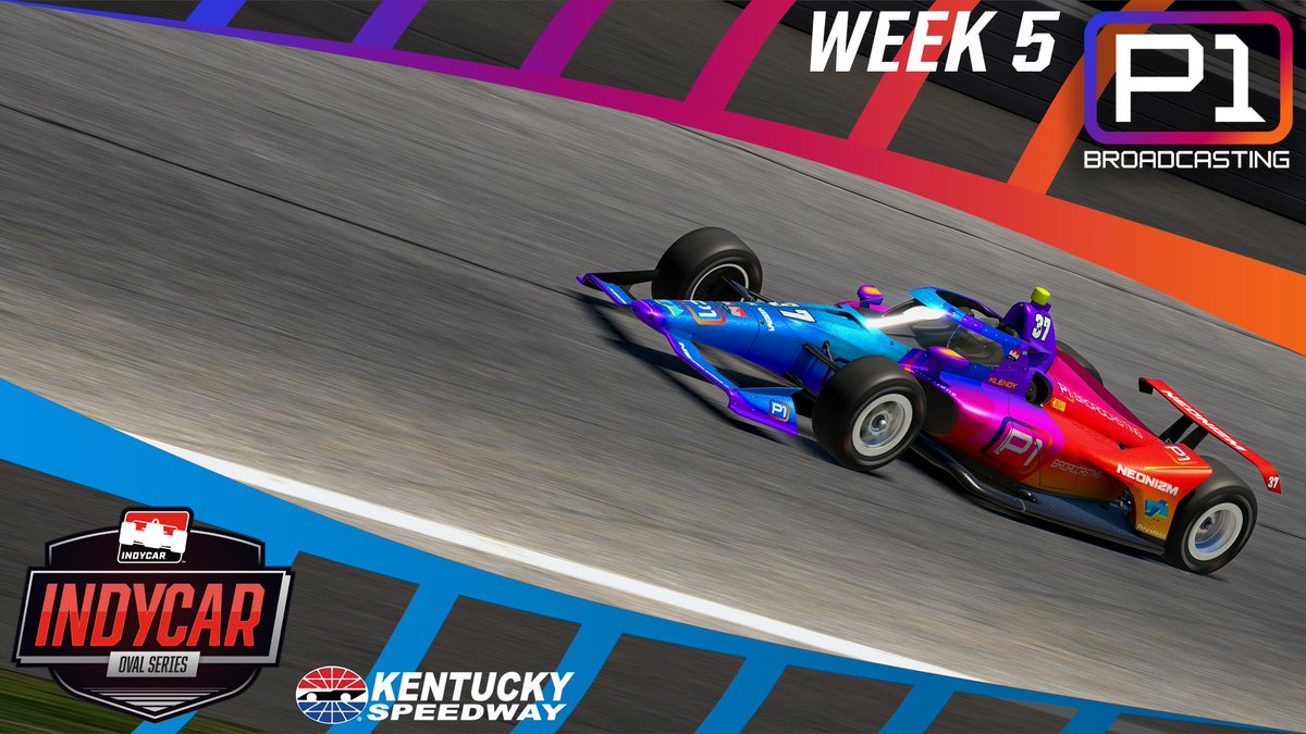 Tuesday Night Indycar Oval Fixed Series Top Split🏁
🏆2025 Season 4 Week 5

Join us tonight at Legacy Kentucky Speedway for 75 laps
🕒Action start it 8:15pmET
🎙️Gary, Justin, LGN
📺youtube.com/watch?v=FpWJTG…

"P1 Home of Indycar on iRacing"☝️🏆
<a href="/iRacing/">iRacing</a> <a href="/IndyCar/">NTT INDYCAR SERIES</a> #IndyOvalSeriesP1