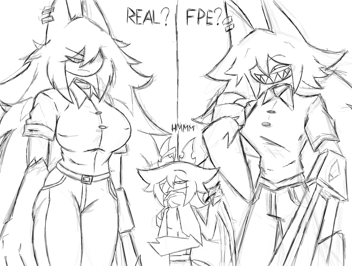 ChamanCriard0's tweet image. #fundamentalpapereducation #fundamentalpapereducationoc #FPE #fpeOC
Question for you: which style is best 
(real or fpe) for Miss Circle?