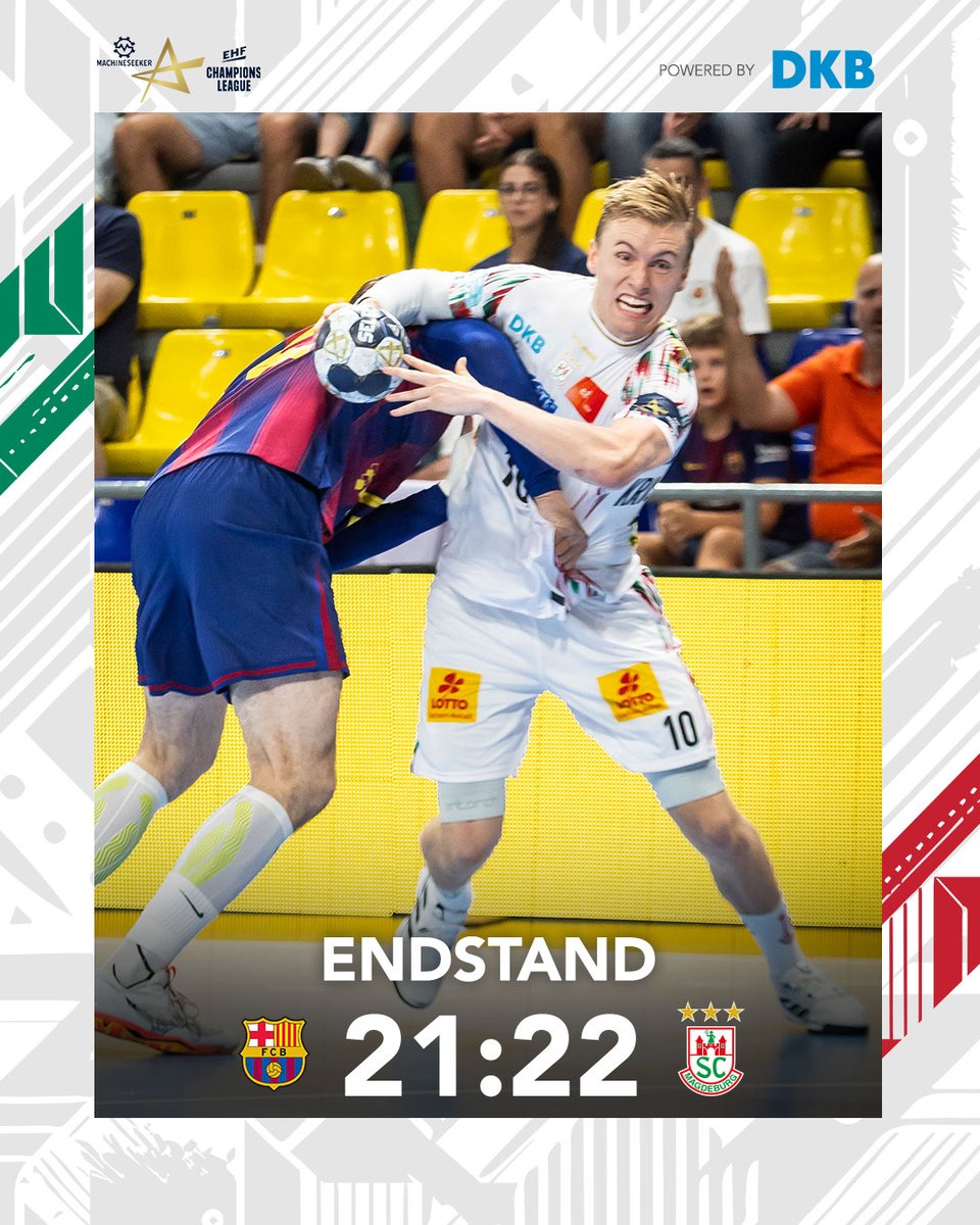 SCMagdeburg's tweet photo. OMG WAHNSINN! 🤯

Wir gewinnen das erste Mal im Palau Blaugrana gegen Barca! 🤩
Danke für euren Support in Barcelona 💚❤️

Den Spielbericht findet ihr hier  https://t.co/GvBDsoXjK2 📲
_____
#SCMHUJA #MOTW #EHFCL #CLM #SCMAGDEBURG I 📷 EHF https://t.co/73Oqbzsn4x