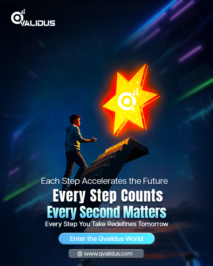Qvalidus1's tweet photo. ✨ Every step you take brings you closer to the future.

🌟 Now is your time to rise, accelerate, and step into the Qvalidus World.

👉 Discover more at https://t.co/pTLQQSR51P

#Qvalidus #StepIntoFuture #FutureReady #NextGenValidation #AIBlockchain #CryptoInnovation https://t.co/Msl1mofNeC