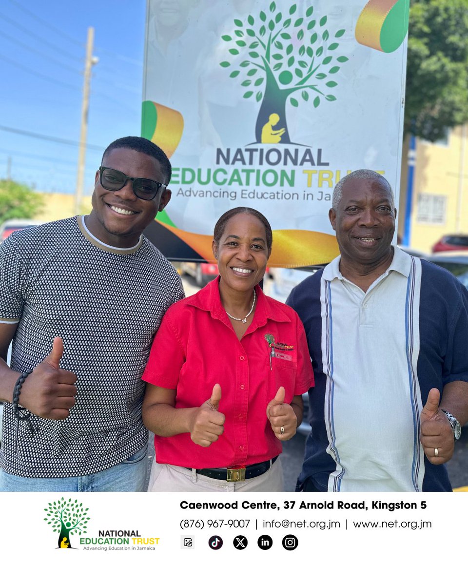 netjamaica's tweet photo. Save time & money on in-kind donations! NET helps donors ship supplies to 🇯🇲 schools with Customs Fees Waivers. ✈️📦
Dr. Daniel Cowans 🇨🇦 recently donated Bibles, backpacks & more – cleared smoothly with NET’s support. 📧donor@net.org.jm for more info
#NETJamaica #CheckNETFirst https://t.co/GBHTwpQWtg