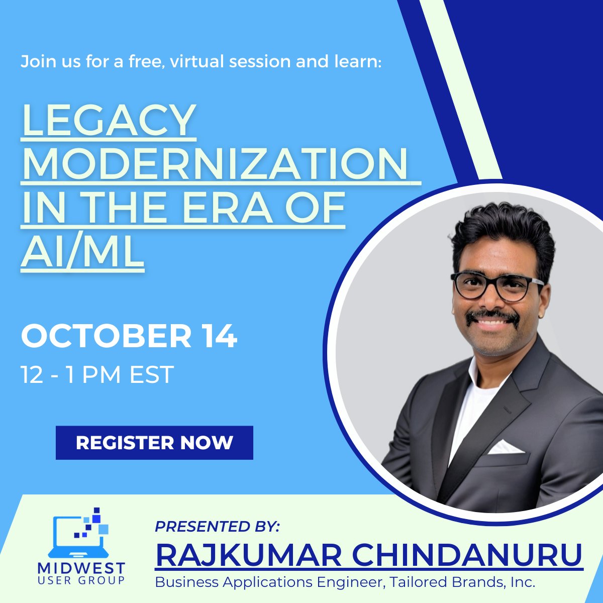billonion's tweet image. Legacy Application Modernization 
October 14 12 EST

• Role of legacy applications 
• Boost profitability
• Modernization trends 
• ROI

👉 Register here: hubs.ly/Q03K0-_z0

#IBMi #LegacyModernization #AI #MachineLearning #CloudComputing #TechWebinar #BusinessGrowth